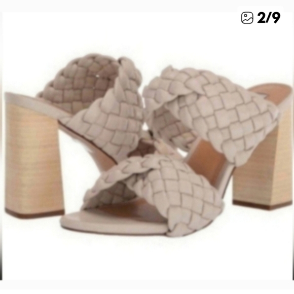 Steve Madden Shoes - NWT Steve Madden- TIELO MULE-Leather Twisted Heeled Mule 
SIZE 7.5